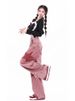Dopamine Girl Outfit: Embroidered Straight-Leg Jeans For Women, Autumn American Retro High-Waisted Star Pattern Wide-Leg_mkmklike.com