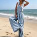 Women's Loose Fitting Sleeveless Jumpsuit With Side Pockets Relaxed Everyday Wear Versatile Comfortable Feshion Trend_mkmklike.com