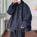 Loom Workwear Denim For Men Spring Autumn Brand European And American Style Retro Loose Trendy Jacket Top_mkmklike.com