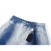 WASSUO NEST Men's Blue Ombre Jeans - Relaxed Fit Vintage Washed Trousers For Casual Wear_mkmklike.com
