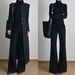 Four-way Stretch Black Spring-summer Flared Jeans For Women, 2026 Autumn-winter New High-waisted Non-tight-fitting_mkmklike.com