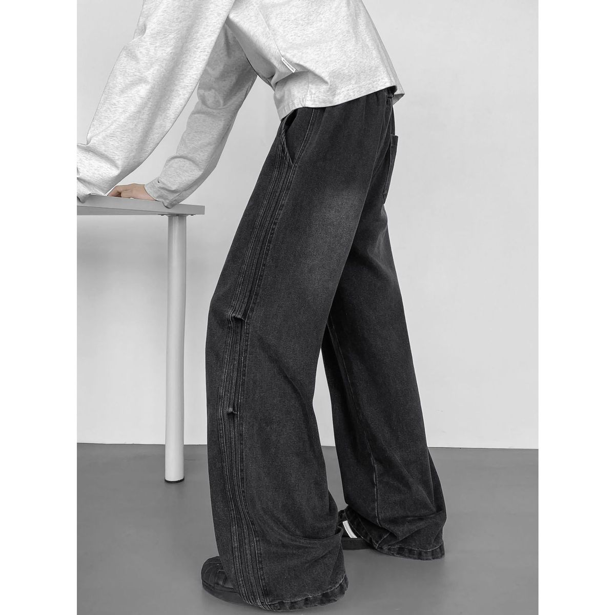 Men's Clothing Straight Leg Denim Jeans Versatile Spring Casual Long Pants 2026 New Style For Teenagers_mkmklike.com