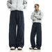 Unisex Vintage Washed Cargo Pants - High Street Retro Straight Leg Loose Fit Workwear Pants For Men & Women_mkmklike.com