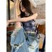 9-Hour High Street Ripped Jeans For Women In Summer 2025, New Loose Wide Leg Floor Pants 90538_mkmklike.com
