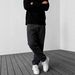 Men's Classic Black Denim Jeans American Style Stretch Casual Cool Versatile Simple Stylish_mkmklike.com