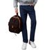 Men's Clothing Men's Stretch Denim Jeans Solid Color Washed Slim Straight Leg Trousers For Spring And Autumn_mkmklike.com