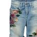 Cross-border European American New Spring/summer Digital Print Jeans, Loose Straight-leg Five-point Pants, Casual And_mkmklike.com