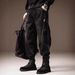 Men's High End Retro Workwear Jeans Loose Fit Harem Style Jogger Cuffs Casual Long Pants Winter New Style American Denim_mkmklike.com