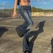 Mid-Rise Slim Fit Stretch Denim Pants – Vintage Washed Distressed Jeans With Ripped Details, Comfortable Skinny Trousers For Women_mkmklike.com