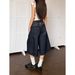 Colorful Star Pocket Denim Capri Pants Summer Style for Men And Women Paris Button Design Wide Leg Mid-Length Jeans_mkmklike.com