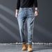 Summer Thin Jeans Men's Loose Ami Kaji American Style Plus Size Jeans Men's Trendy Brand Korean Pants Men's_mkmklike.com