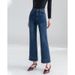 Women's Clothing High Waist Flare Leg Stretch Jeans For Women - Non-Slip Comfort, Slim Fit, Petite To Plus Size, Straight To Flare Hem_mkmklike.com