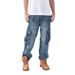 Cross-border Special For Hot-selling Plus Size Wide-leg Loose Jeans Men's Retro Multi-bag Locomotive Hip-hop Skateboard Pants_mkmklike.com