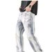 Men's Clothing New Fashion Brand Retro Jeans Men Straight Loose Washed Tie Dye Zipper Casual Pants Women_mkmklike.com