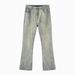 Men's Vintage Washed Flare Jeans - Relaxed Fit Clean Aesthetic Straight Leg Casual Pants For Men_mkmklike.com