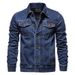 Man's Clothing Denim Jacket Cotton Casual Slim-fit Jacket Men's Denim Jacket Men's_mkmklike.com