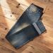 Men's Heavyweight Slim Fit Straight Leg Jeans Trendy American Retro Washed Vintage Denim Black Gray Blue mid Waist Long Pants_mkmklike.com