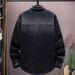 Denim Shirt Jacket, Men's Minimalist Jacket, Teenagers' Loose Casual Jacket_mkmklike.com