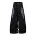 Unique Niche Flame Pattern Embroidered Jeans For Men Trendy Design Split Stitching Topstitch Wide-Leg Pants_mkmklike.com