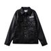 American Retro Motorcycle PU Leather Jacket, Spring And Autumn Ins Trendy Design, Niche Couple Baseball Jacket_mkmklike.com
