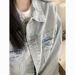 2025 American Spring Autumn New Denim Jacket Women, Niche Loose And Versatile Shirt Top, Suitable For Small People To_mkmklike.com