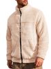 Cross-Border European And American Casual Sports Zipper Design Soft Couple Loose Arctic Velvet Stand Collar_mkmklike.com