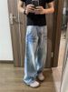 Men's Casual All Match Loose Straight Trousers_mkmklike.com
