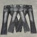Men's Clean Fit Washed Black Jeans – Stretch Slim Straight Leg Denim Pants With Vintage Wash_mkmklike.com