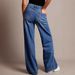 Women's Clothing Fashion Retro High Waist Loose Wide Leg Pants Straight Jeans Drape Mopping Trousers For Women_mkmklike.com