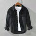 Japanese Style Corduroy Shirt Jacket Men's Spring And Autumn Ins Trend High-end Retro Casual Cool Tops_mkmklike.com