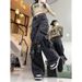 American Retro High Street Workwear Jeans For Women, Straight Wide-Leg Casual Pants, 2025 New Fashion Trend Long Pants_mkmklike.com