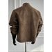 American Retro Brown Tie-dye Stand-collar Biker Jacket For Men And Women, Spring Maillard High-end Loose-fit Workwear_mkmklike.com