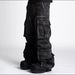 Men's Clothing Fashion Couple Distressed Washed Workwear Jeans Loose Wide Leg Casual Trousers_mkmklike.com
