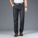 Summer Thin Lyocell Tencel Jeans Men's 2025 New Business Casual Mid-Rise Straight Washed Pants_mkmklike.com