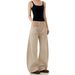 American Style Pleated Scimitar Wide Leg Casual Pants Men's Floor-Length Straight Cleanfit Jeans Men_mkmklike.com