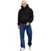 Men's Relaxed Fit Stretch Denim Jeans Classic Straight Leg Comfortable Oversized Trousers for Everyday Casual Wear_mkmklike.com