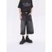 Men's American Retro Washed Denim Shorts Casual Loose Fit Five Point Streetwear Pants_mkmklike.com