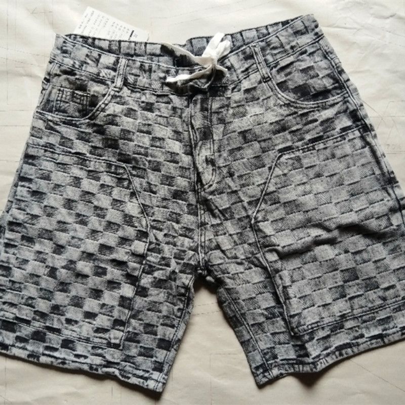 Men's Clothing Summer Jeans Men's Denim Shorts Denim Versatile Guangzhou Xintang Denim_mkmklike.com