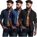 Men's Clothing Denim Shirt Spring And Autumn Cardigan_mkmklike.com