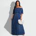Summer New Dot Print Fashion Casual Plus size Dresses_mkmklike.com
