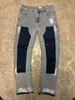 Men's Clothing European And American Style Men's Y2K Patchwork Painted Star Print Fashion Straight Leg Jeans_mkmklike.com