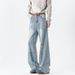 Jeans Men's 2025 Spring New American Vibe Cool And Trendy Brand Washed Loose Straight Leg Casual Pants_mkmklike.com
