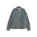 Vintage Distressed Denim Jacket For Men & Women – Retro Washed Raw Edge Biker Style Unisex Coat_mkmklike.com