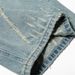 Distressed Washed Jeans For Men Street Style Versatile Loose Wide-Leg Dad Scratched Frayed Straight Long Pants_mkmklike.com