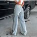 Women's Clothing Stretch Denim Jeans Straight Leg Fashionable Washed American Style New_mkmklike.com