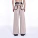 Men's Clothing Retro Washed Old Yellow Mud Dyed Jeans Men's Street Elastic Slim Casual Straight Trousers_mkmklike.com
