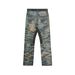 Men's Clothing Men's Straight Leg Washed Denim Pants With 3D Digital Print - Comfortable Cotton Jeans For Casual Wear (Blue, S/M/L/XL)_mkmklike.com
