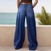 Women's Clothing Trendy Wide-Leg Jeans For Women – Relaxed Fit, Straight & Flowy (Dark Blue, Black, Grey, S-XXL)_mkmklike.com