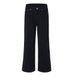 Vibe Style Hippie Solid Color Versatile Flared Casual Jeans Men's Street Fashion Brand Simple Bell-bottom Loose Long_mkmklike.com
