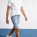 Men's Stretch Ripped Jeans New Style Five Point Pants Trendy Versatile Shorts_mkmklike.com